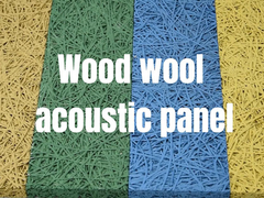 مقاومة الصدمة العالية الخشب الصوف الألواح الجدارية الصوتية شكل هكساجون لديكور الفنادق