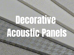 من السهل تركيب اللوحات المواد المعاد تدويرها اللوحات الصوتية الزخرفية