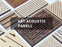 12 ملم سمك ألواح السقف الخشبية الصوتية أسطوانات السقف المكبوتة