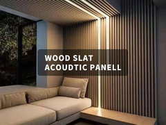 ألواح صوتية من خشب ذو كثافة عالية للفضاء الحديث سهلة التركيب