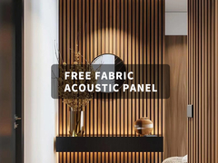 ألواح صوتية عالية الجودة من الخشب للسيطرة الفعالة على الضوضاء والداخلية الأنيقة
