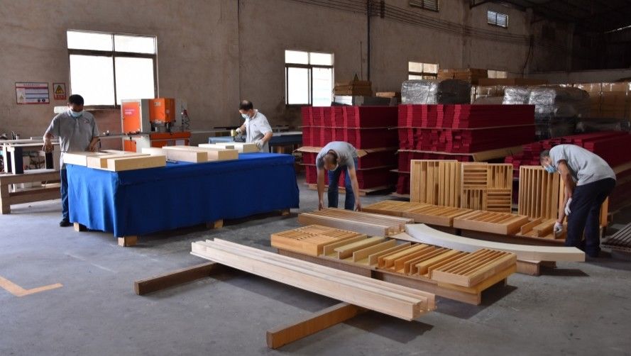 Guangzhou Wuyang Yiguan Acoustic Materials Co., Ltd. خط إنتاج الشركة المصنعة