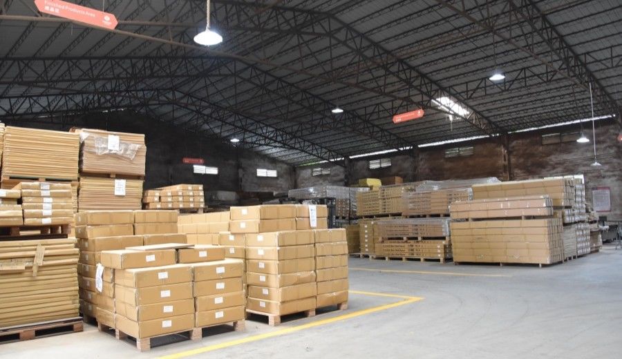 Guangzhou Wuyang Yiguan Acoustic Materials Co., Ltd. خط إنتاج الشركة المصنعة