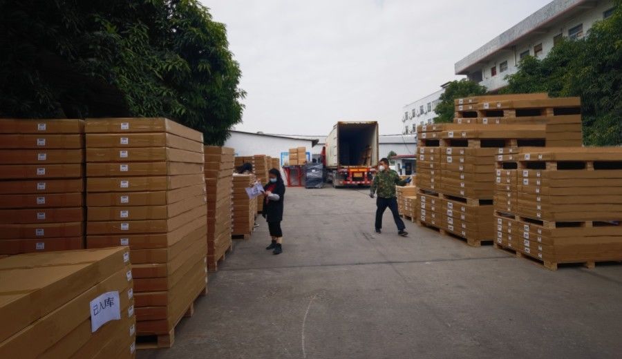 Guangzhou Wuyang Yiguan Acoustic Materials Co., Ltd. خط إنتاج الشركة المصنعة