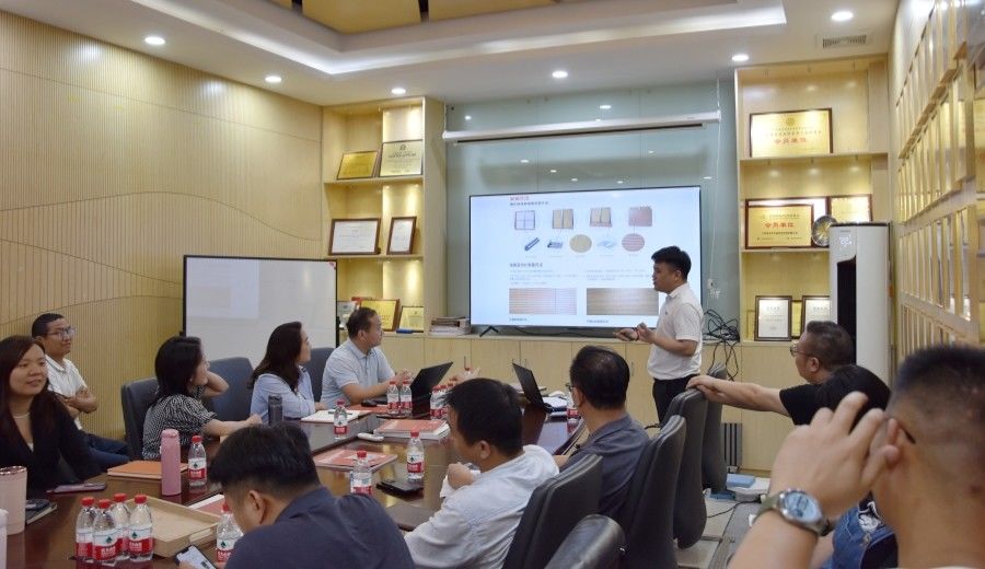 Guangzhou Wuyang Yiguan Acoustic Materials Co., Ltd. خط إنتاج الشركة المصنعة
