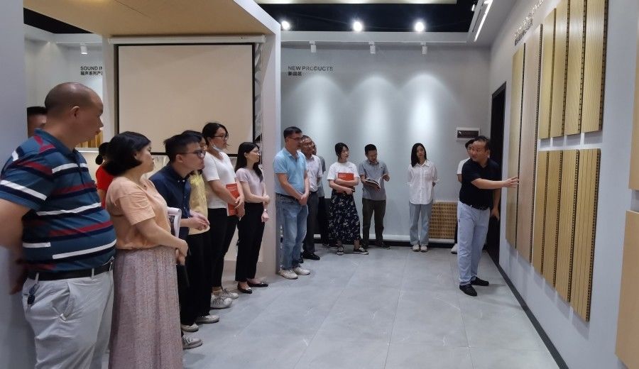 Guangzhou Wuyang Yiguan Acoustic Materials Co., Ltd. خط إنتاج الشركة المصنعة