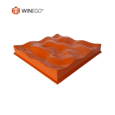 ألواح الصوت المنتشر الخشبية الصديقة للبيئة ، ألواح الحائط المنتشر الصوتي 600x600mm