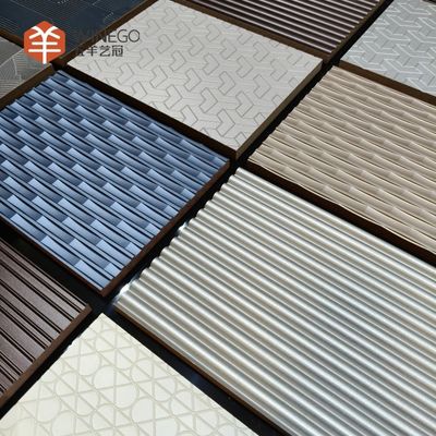 لوحات الحائط 3D الأنيقة المنحوتة للتصميم الداخلي 2400mm